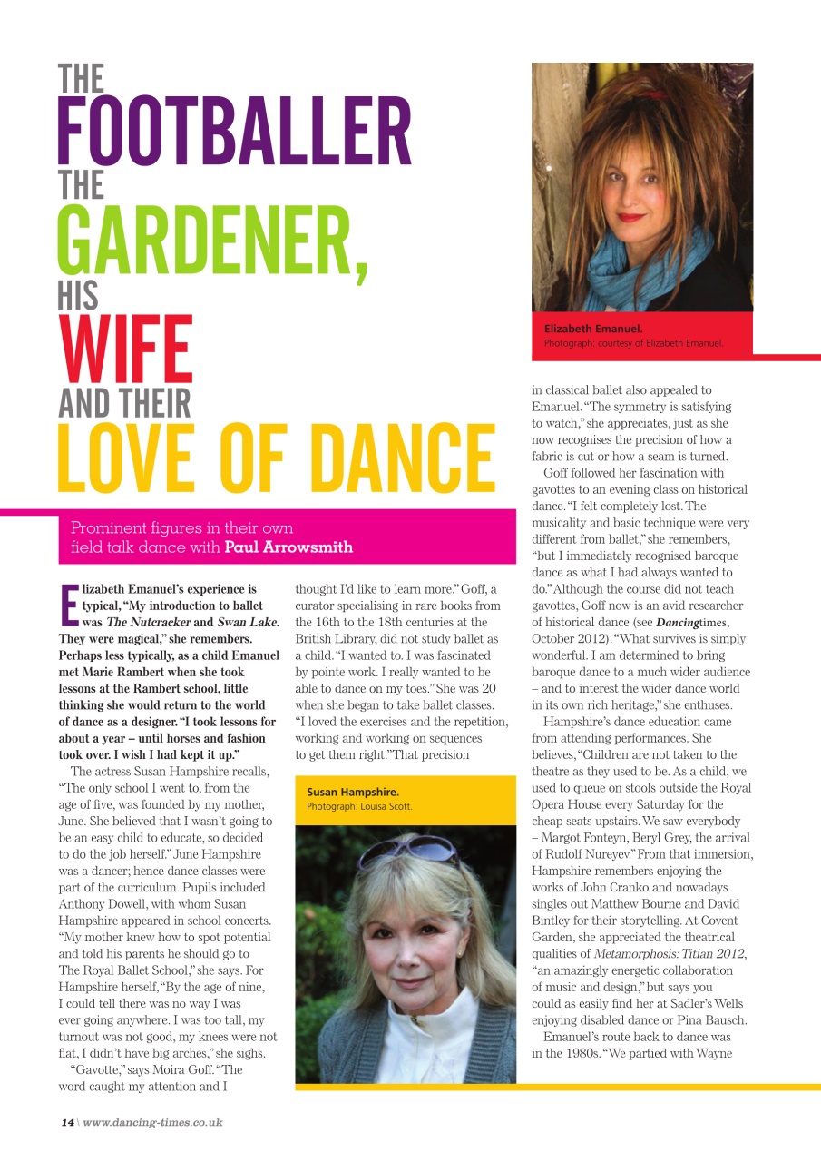 Dancing Times Preview Pages