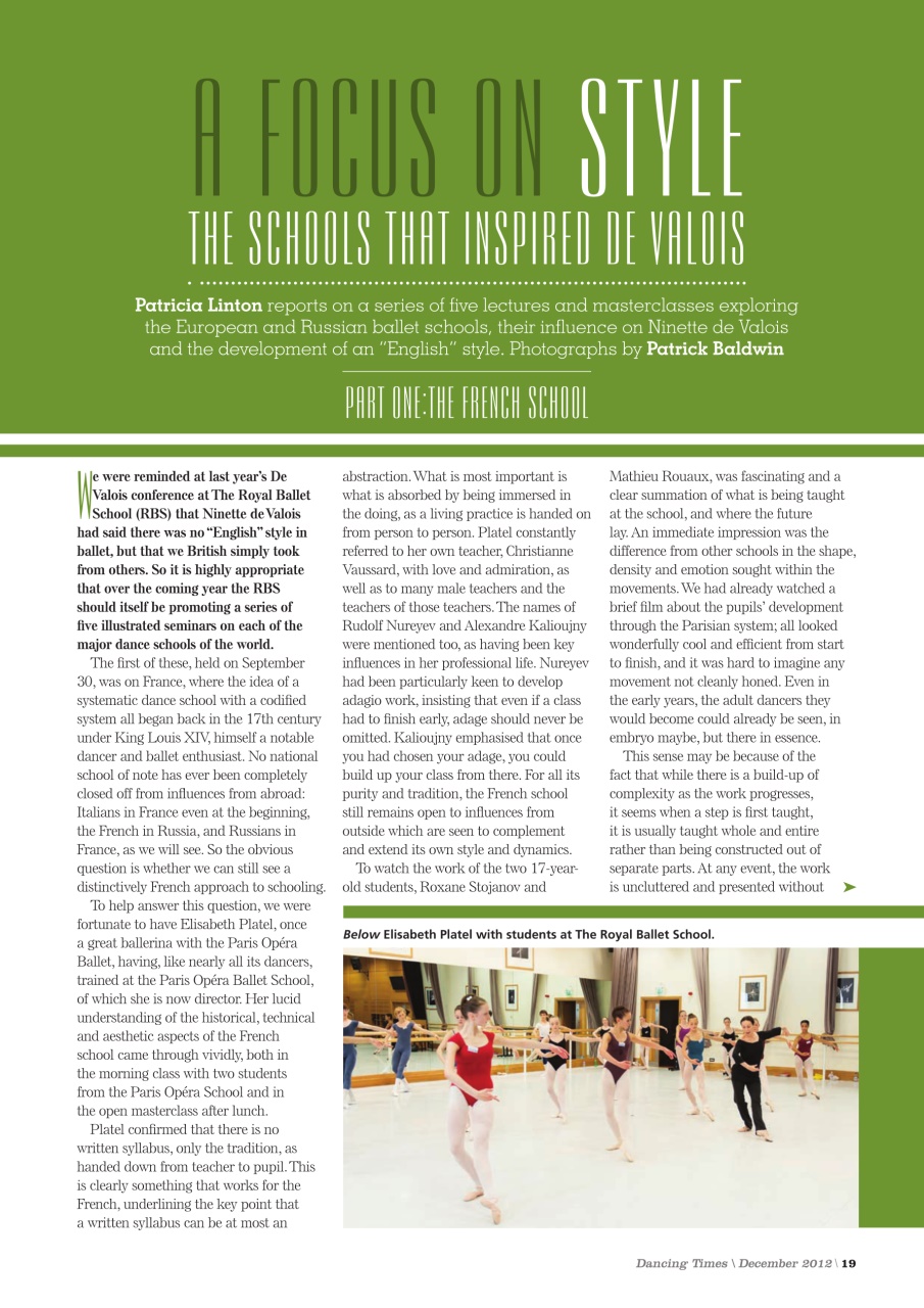 Dancing Times Preview Pages