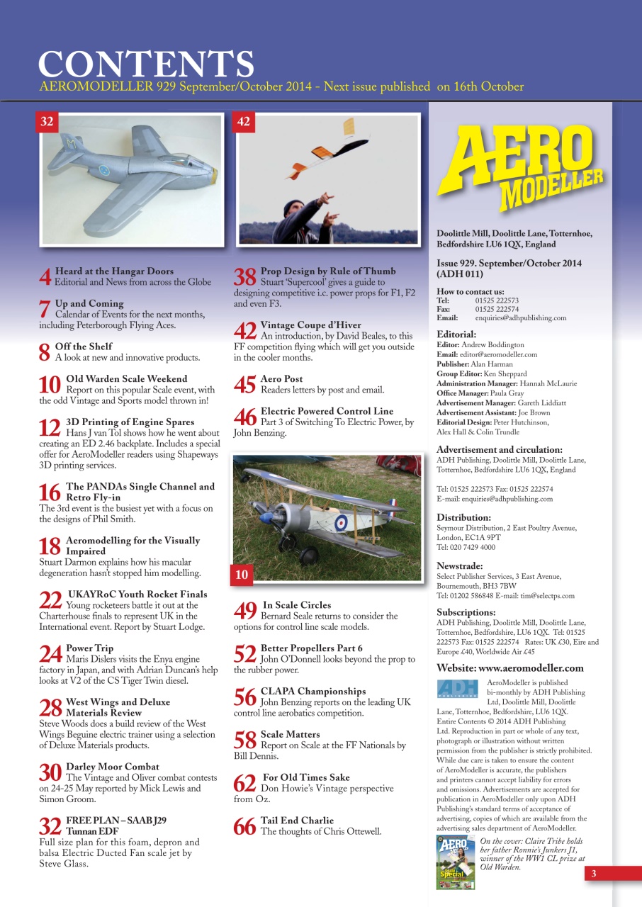 AeroModeller Preview Pages