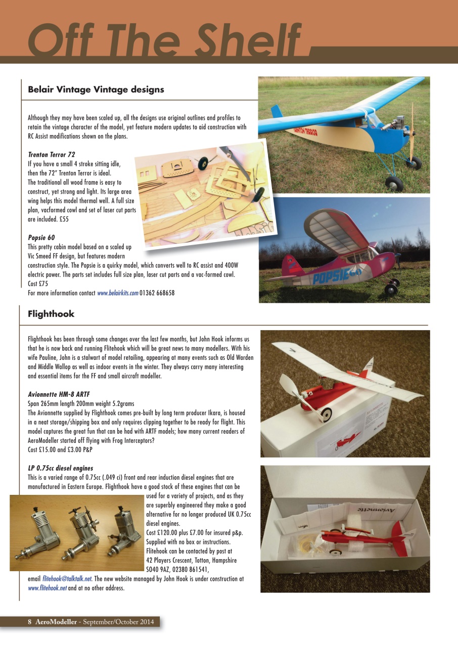 AeroModeller Preview Pages