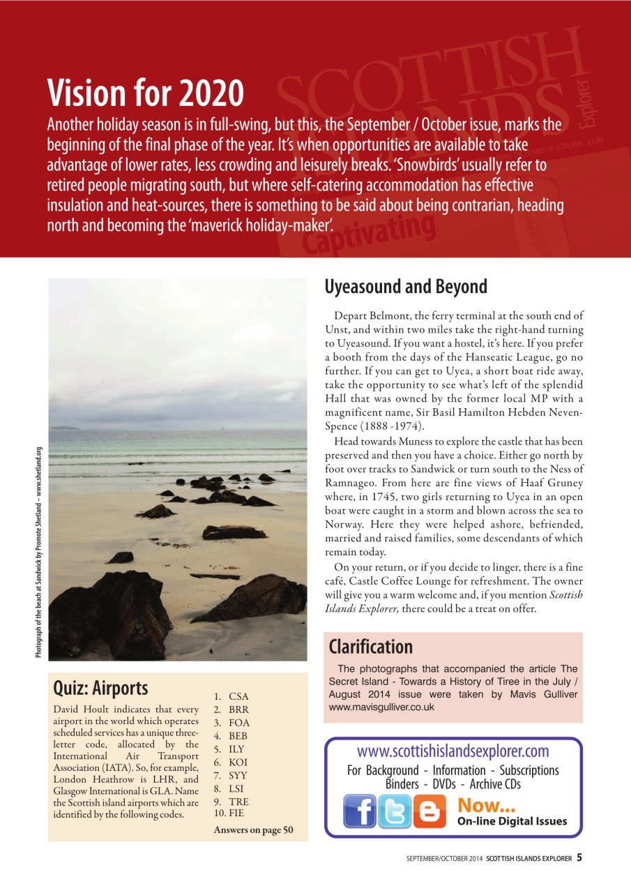 Scottish Islands Explorer Preview Pages