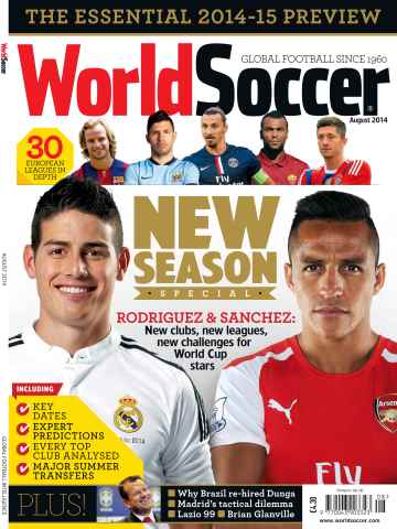 World Soccer issue August 2014