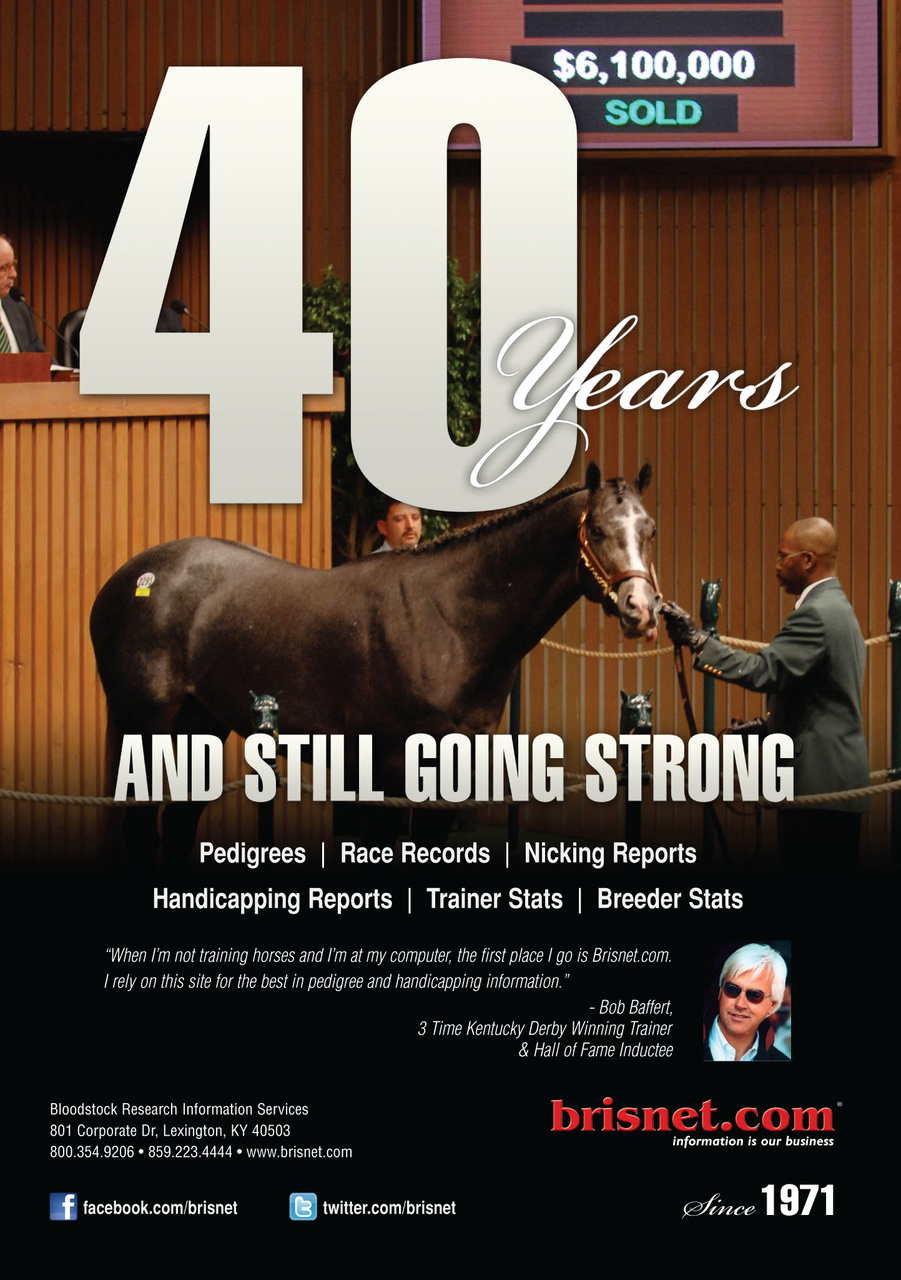 North American Trainer Magazine - horse racing Preview Pages