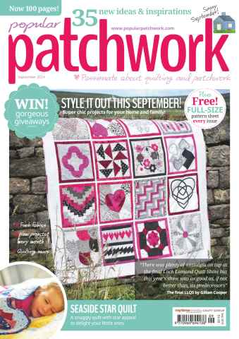 Popular Patchwork Magazine issue September 2014
