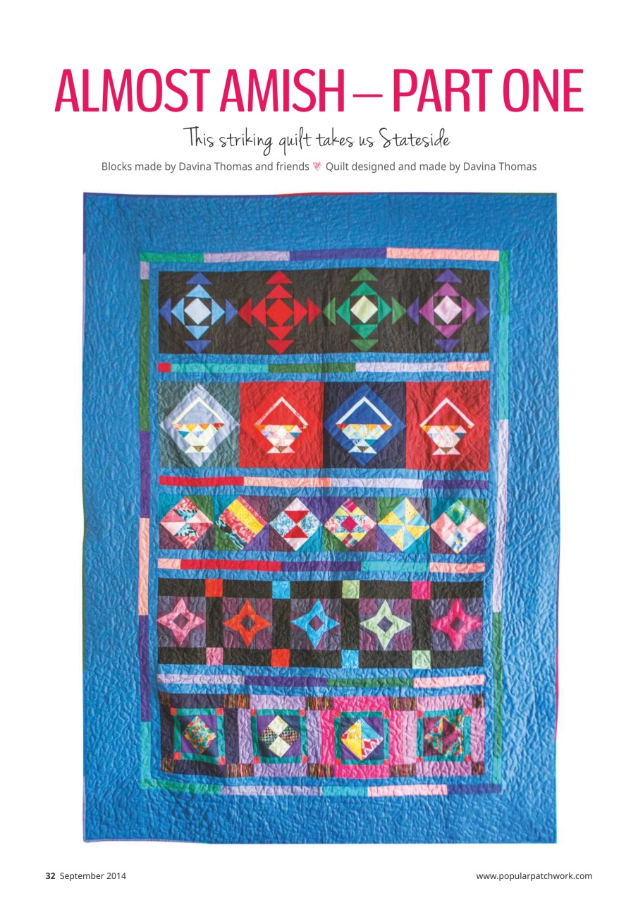 Popular Patchwork Magazine Preview Pages