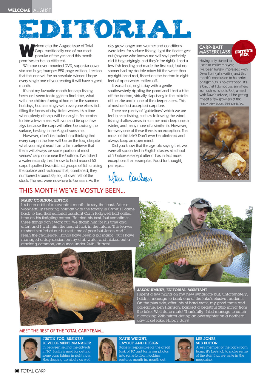 Total Carp Preview Pages