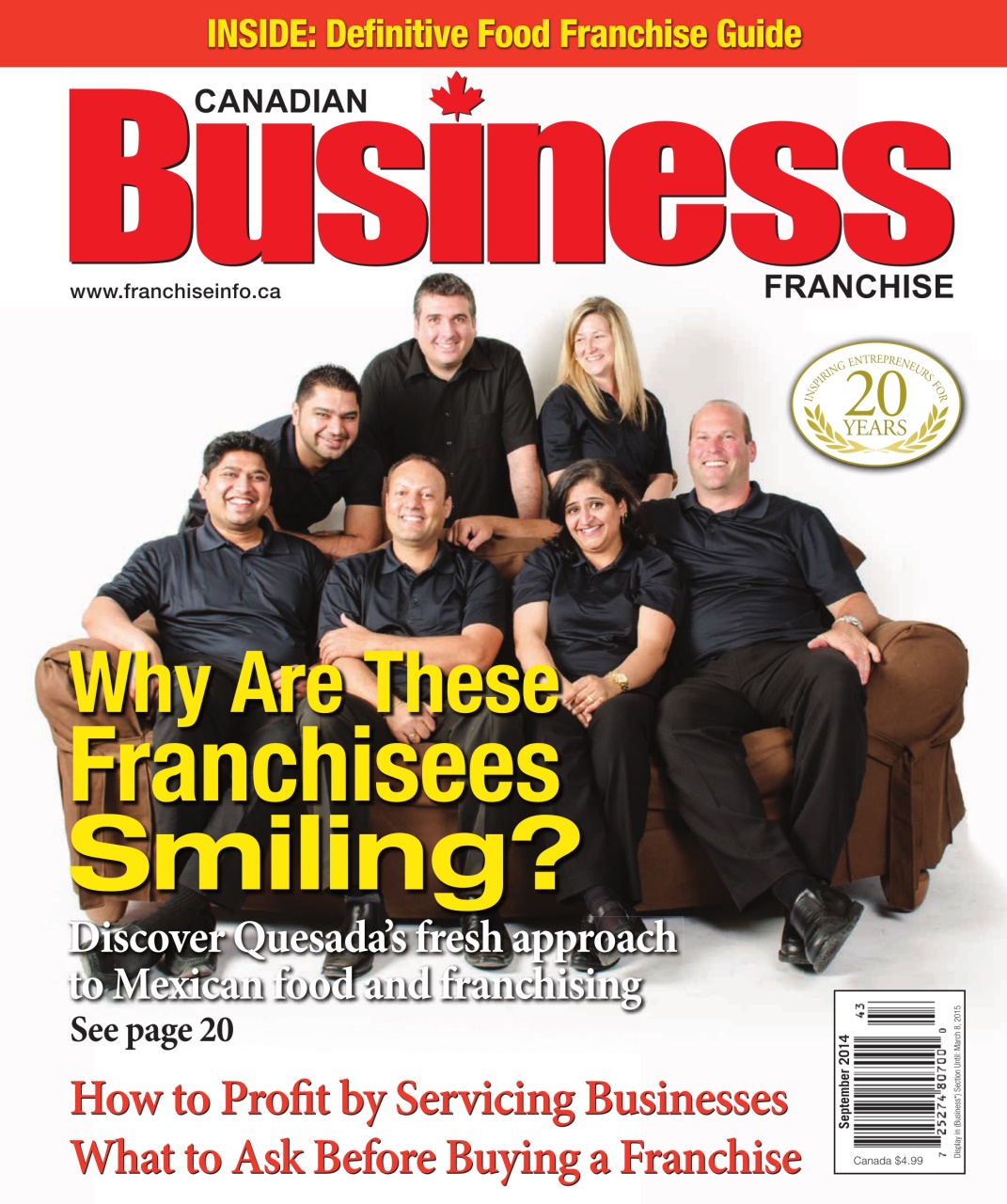 Canadian Business Franchise Preview Pages