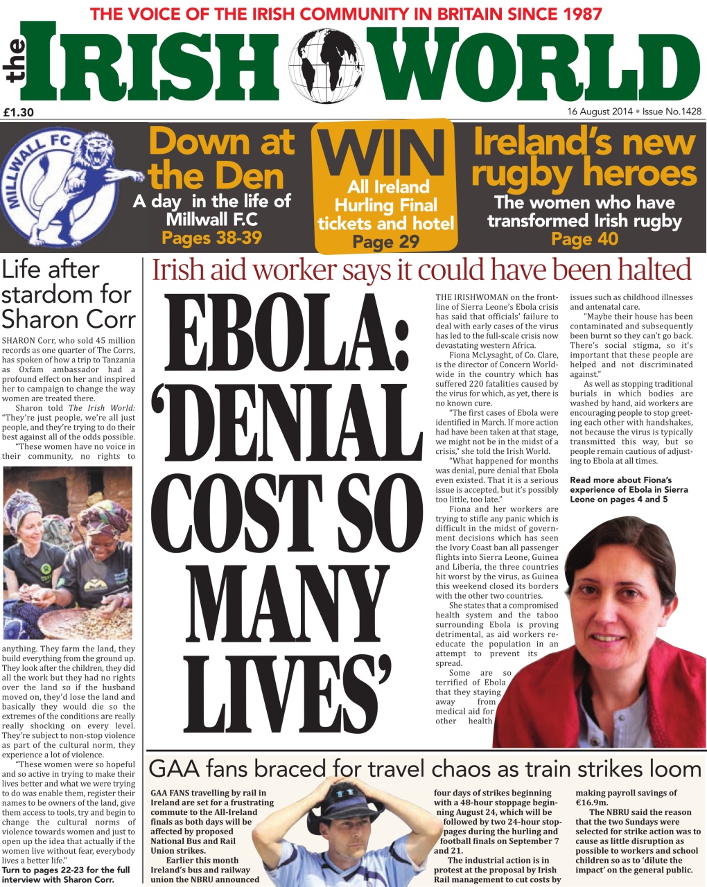 Irish World Preview Pages