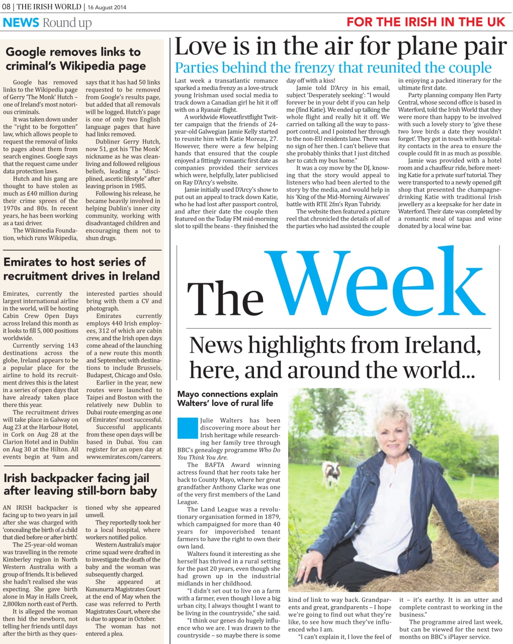 Irish World Preview Pages