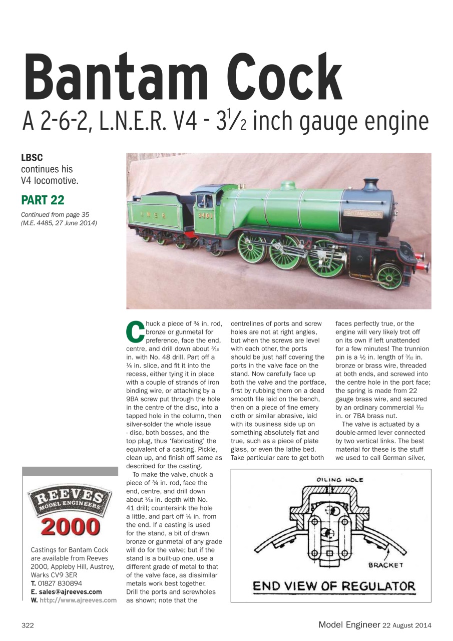 Model Engineer Preview Pages