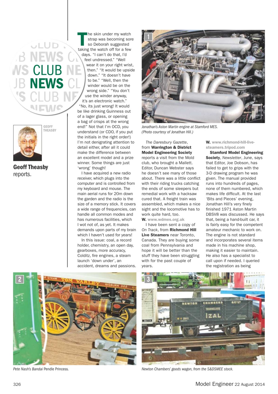 Model Engineer Preview Pages