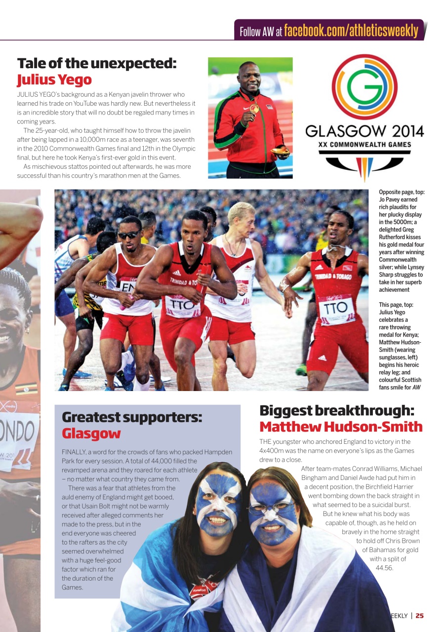 AW – Athletics Weekly Magazine Preview Pages