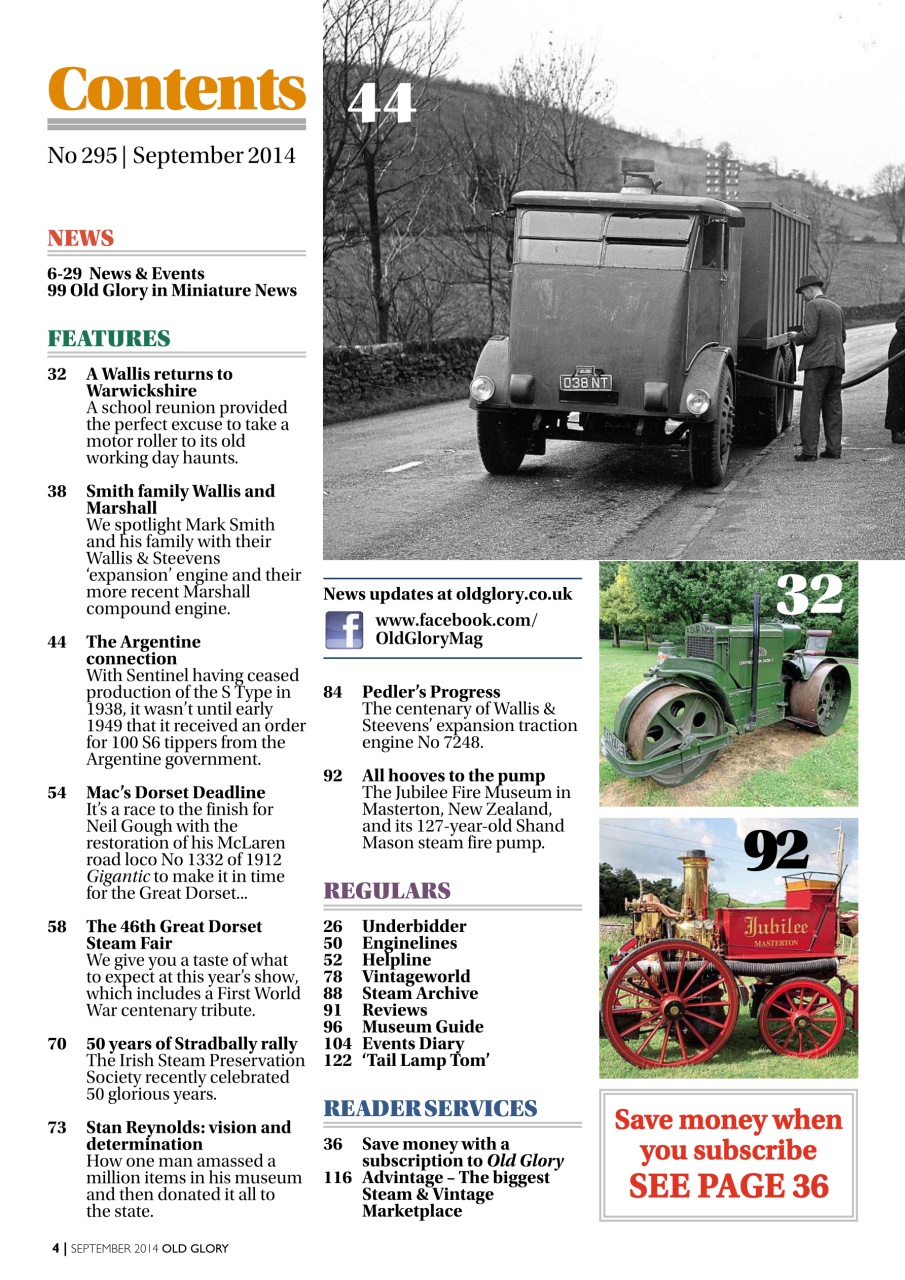 Old Glory Magazine Preview Pages