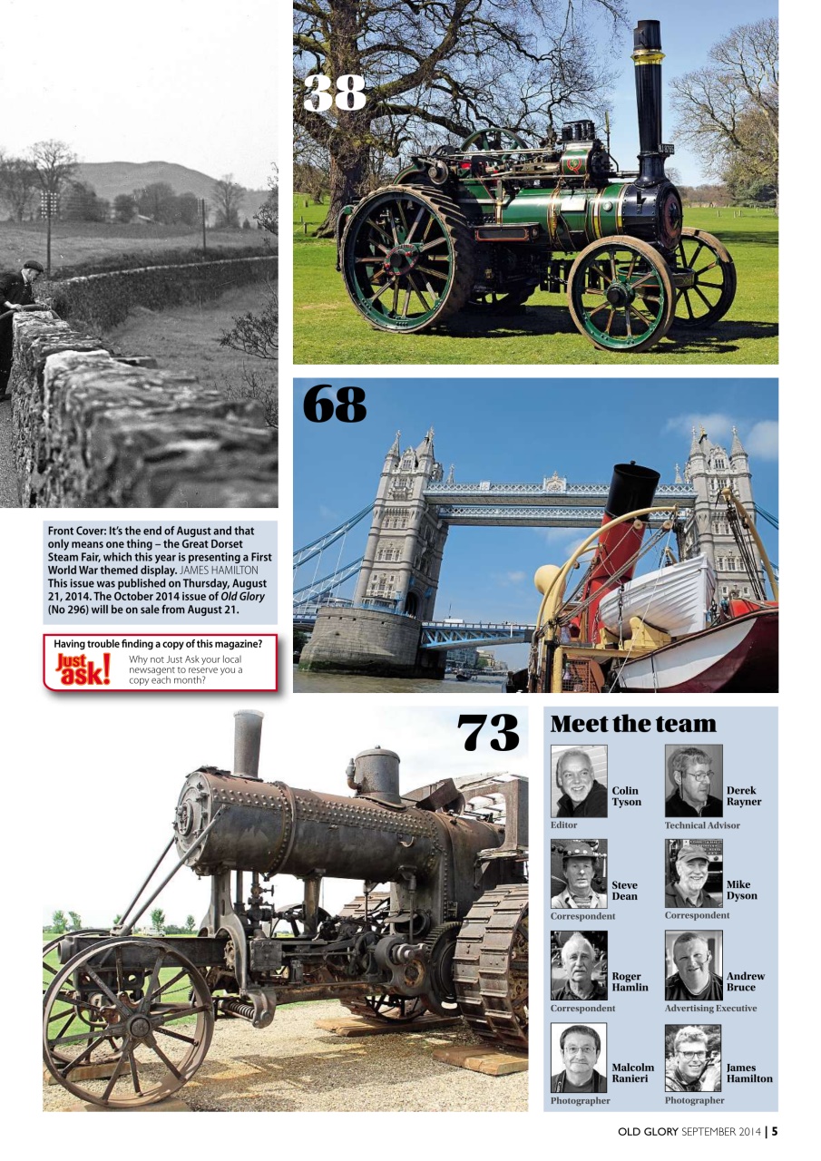 Old Glory Magazine Preview Pages