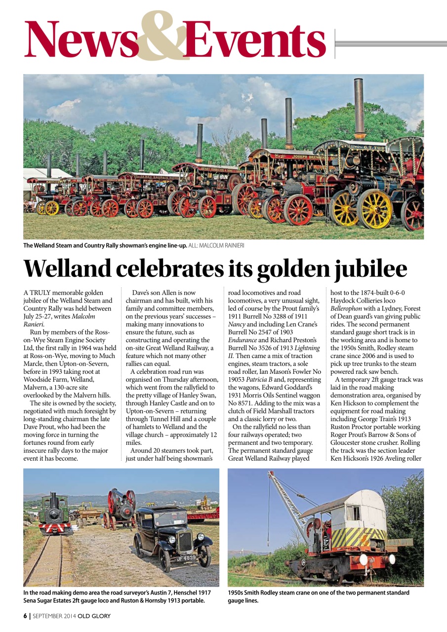 Old Glory Magazine Preview Pages