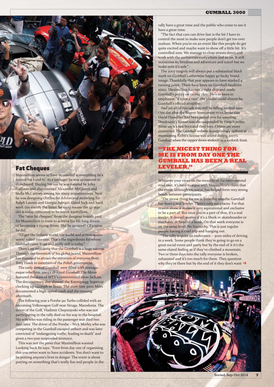 Sorted Magazine – The men's mag with morals Preview Pages