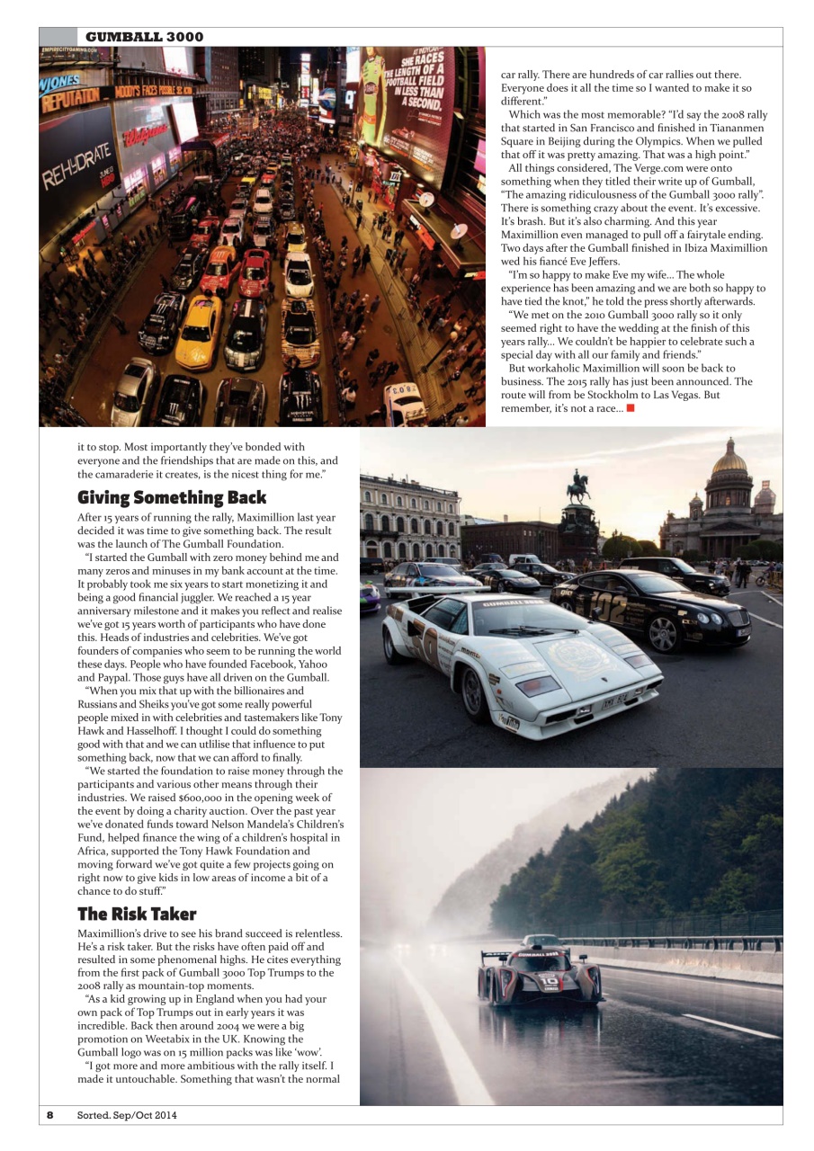 Sorted Magazine – The men's mag with morals Preview Pages