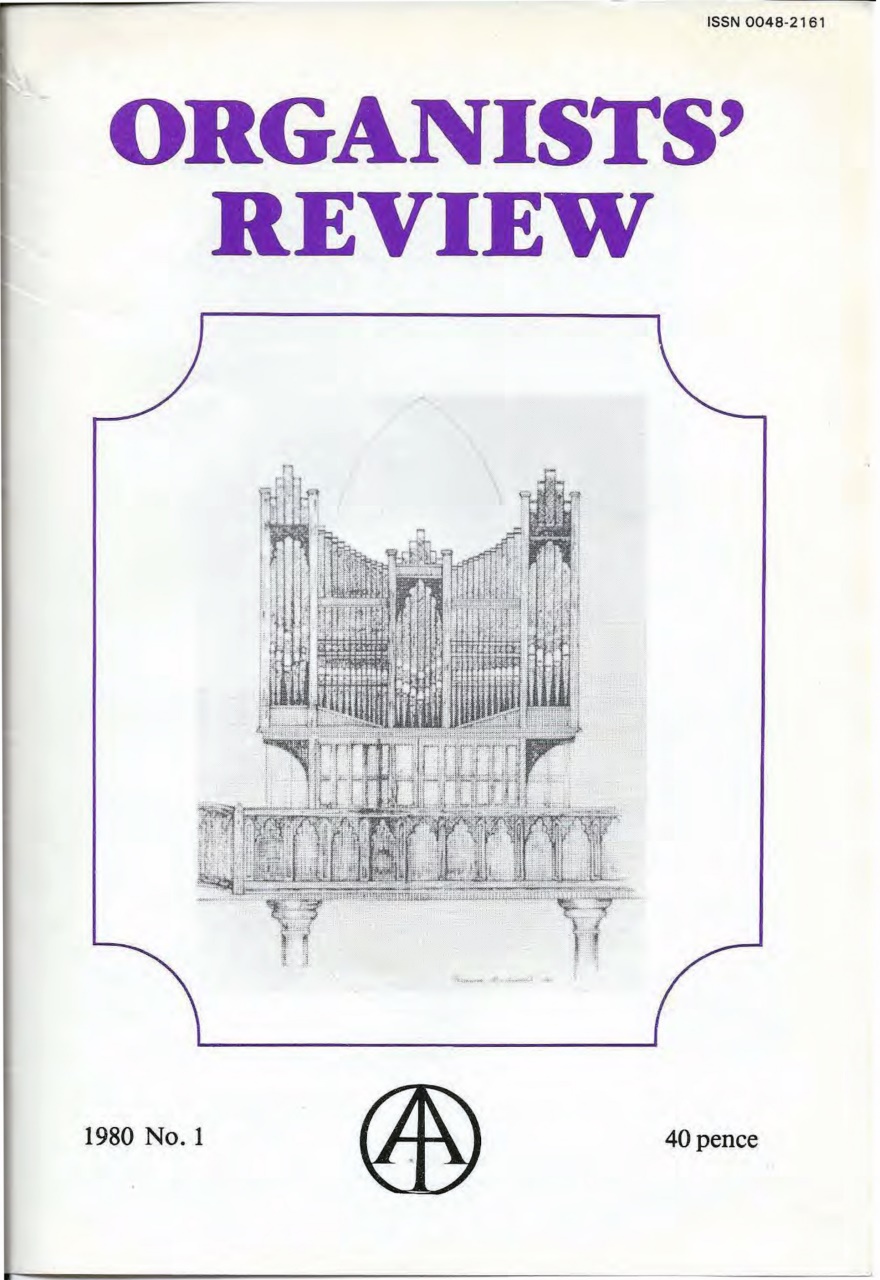 Organists' Review Preview Pages