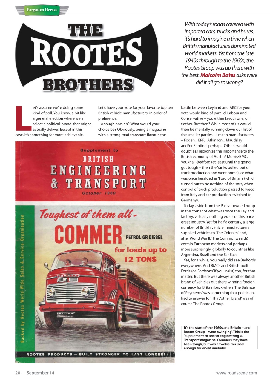 Vintage Roadscene Preview Pages