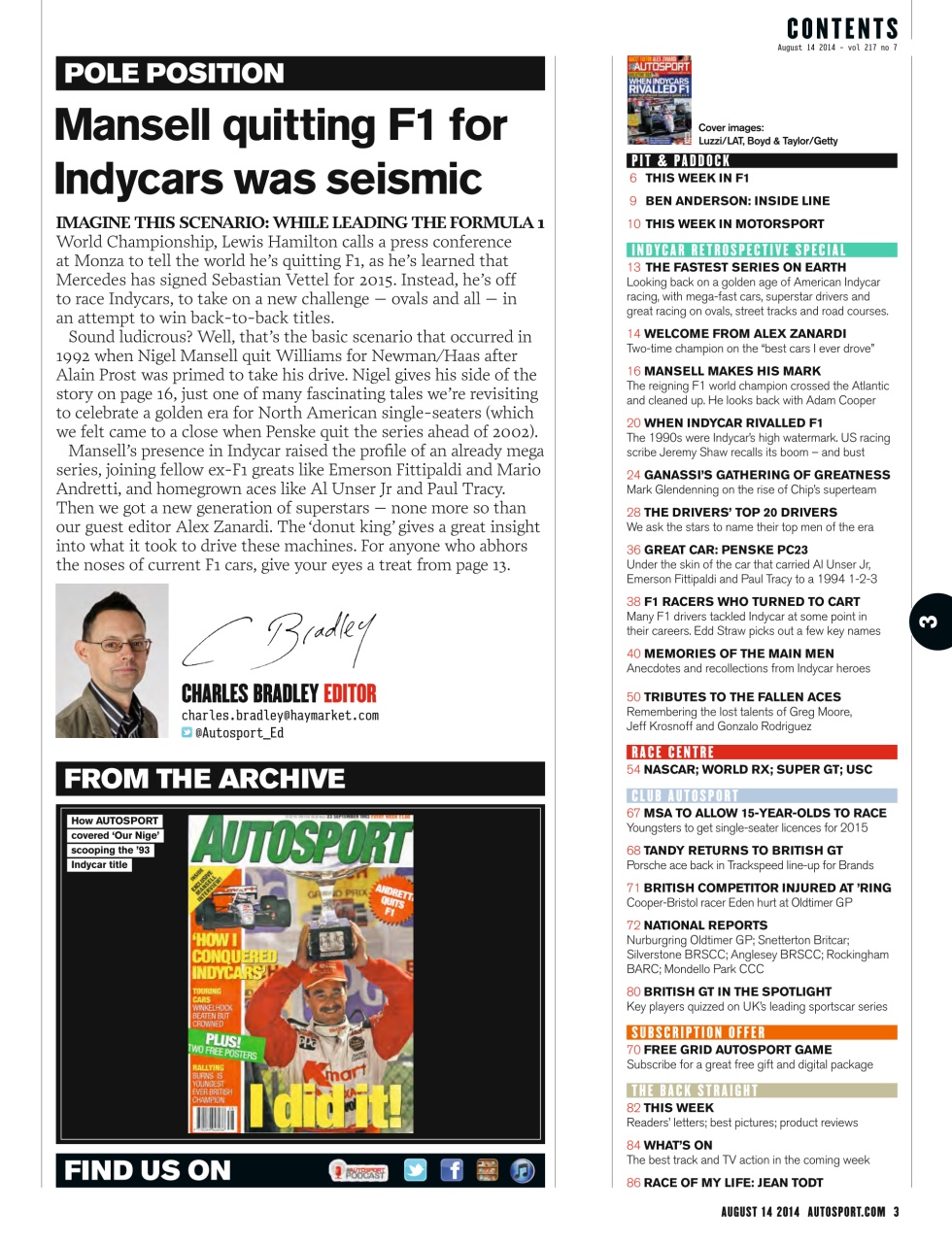 Autosport Preview Pages