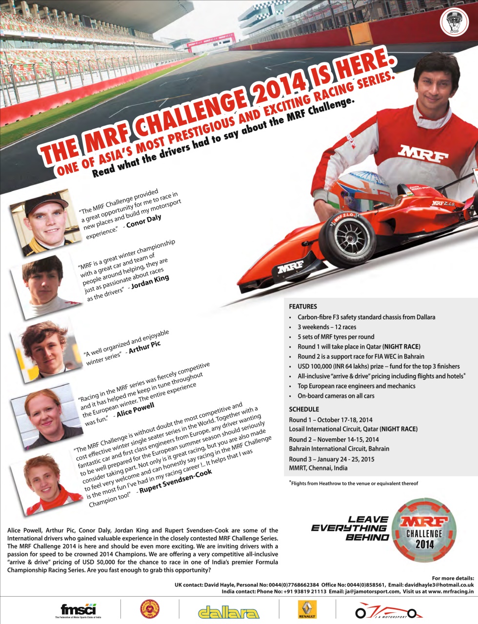 Autosport Preview Pages