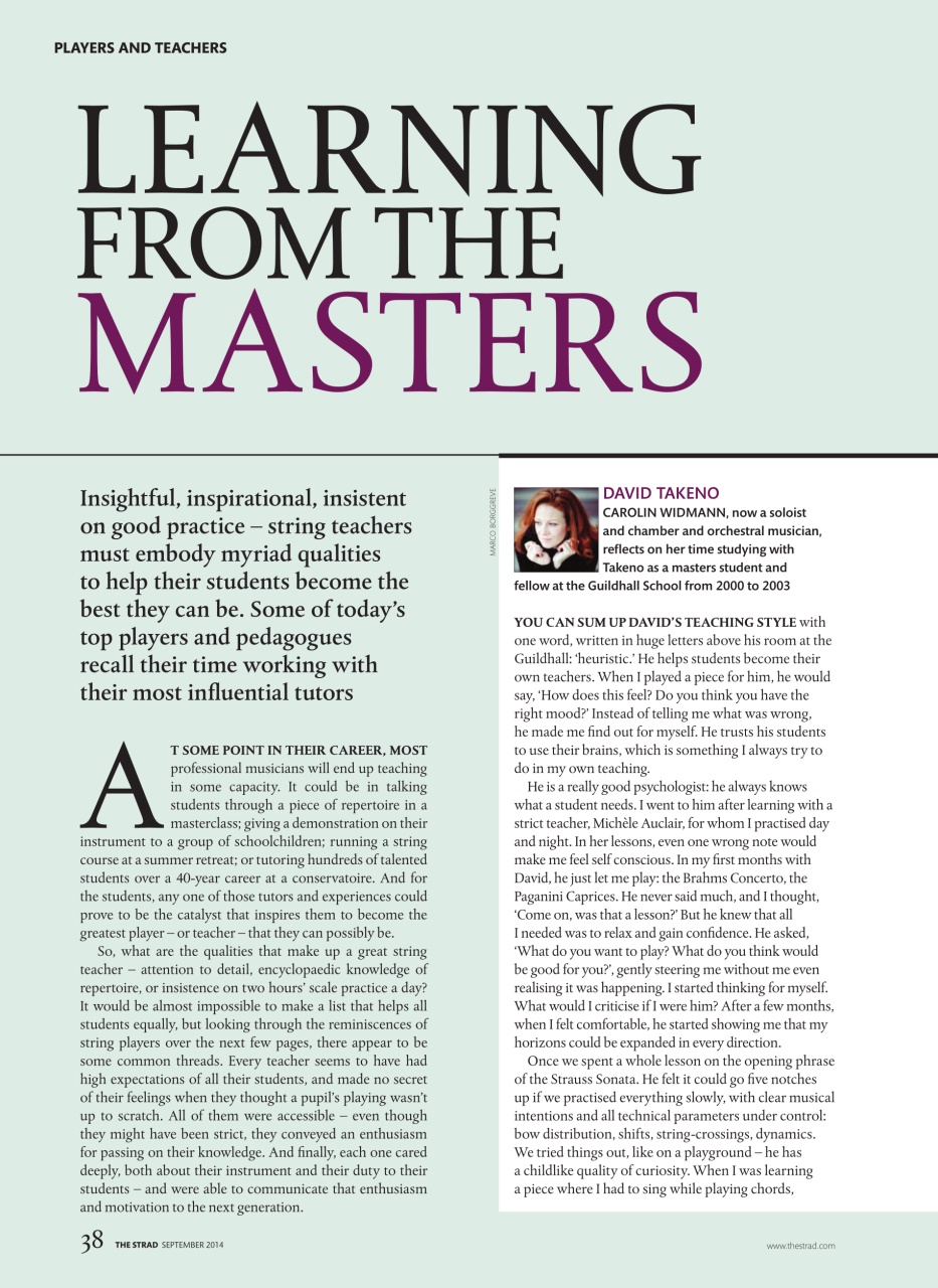 The Strad Preview Pages