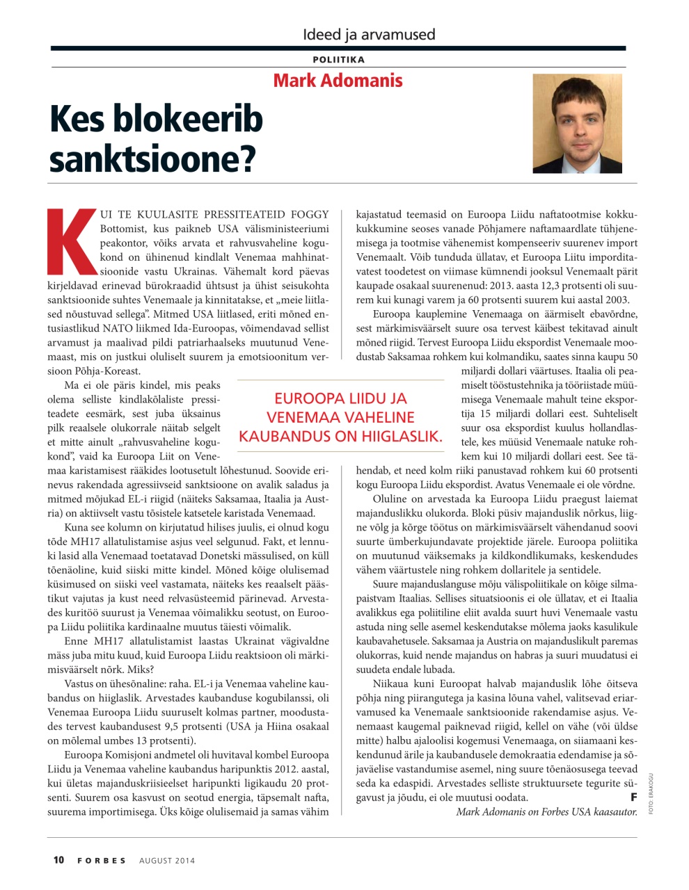 Forbes Estonia Preview Pages