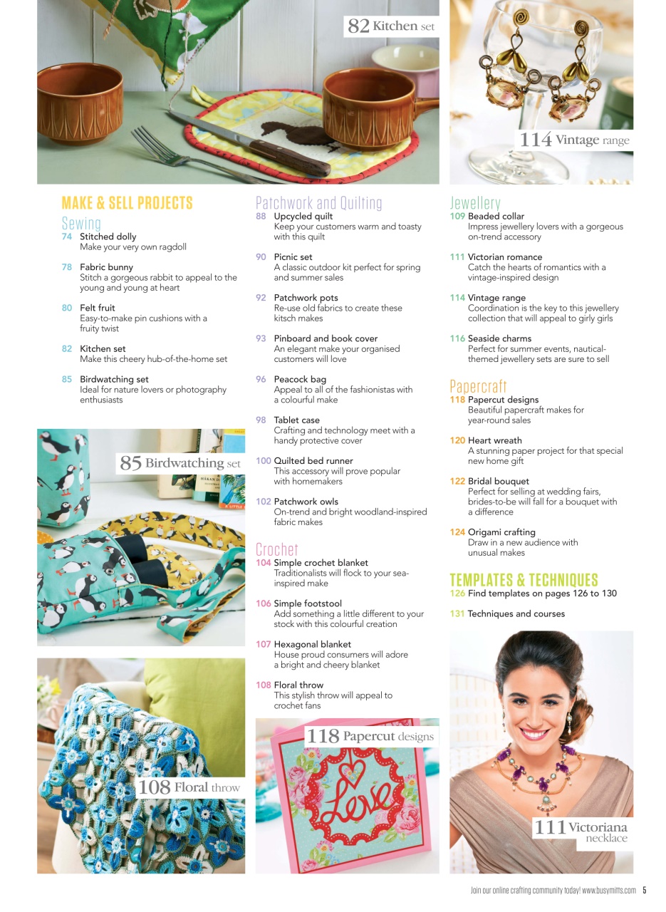 Crafts Beautiful Preview Pages