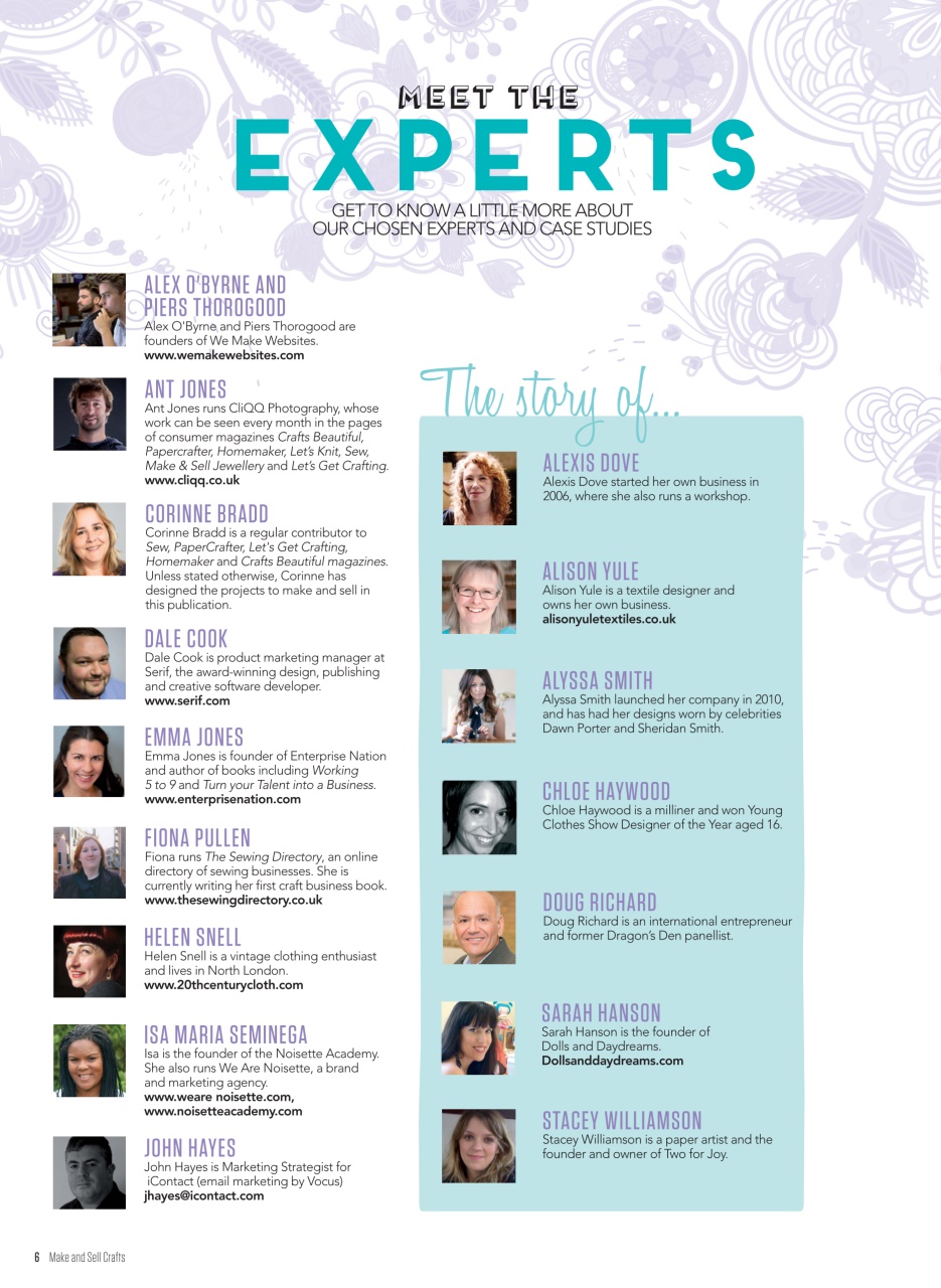 Crafts Beautiful Preview Pages