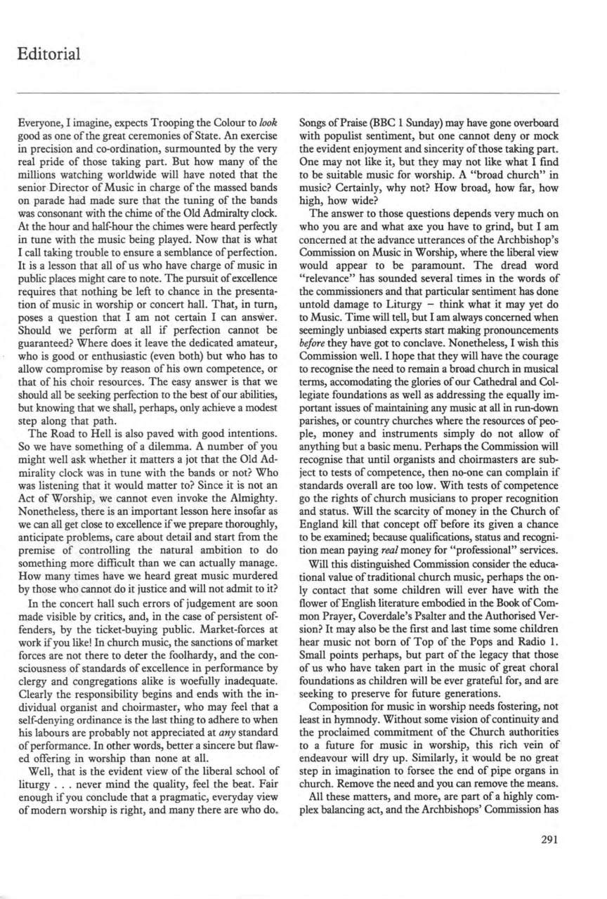 Organists' Review Preview Pages