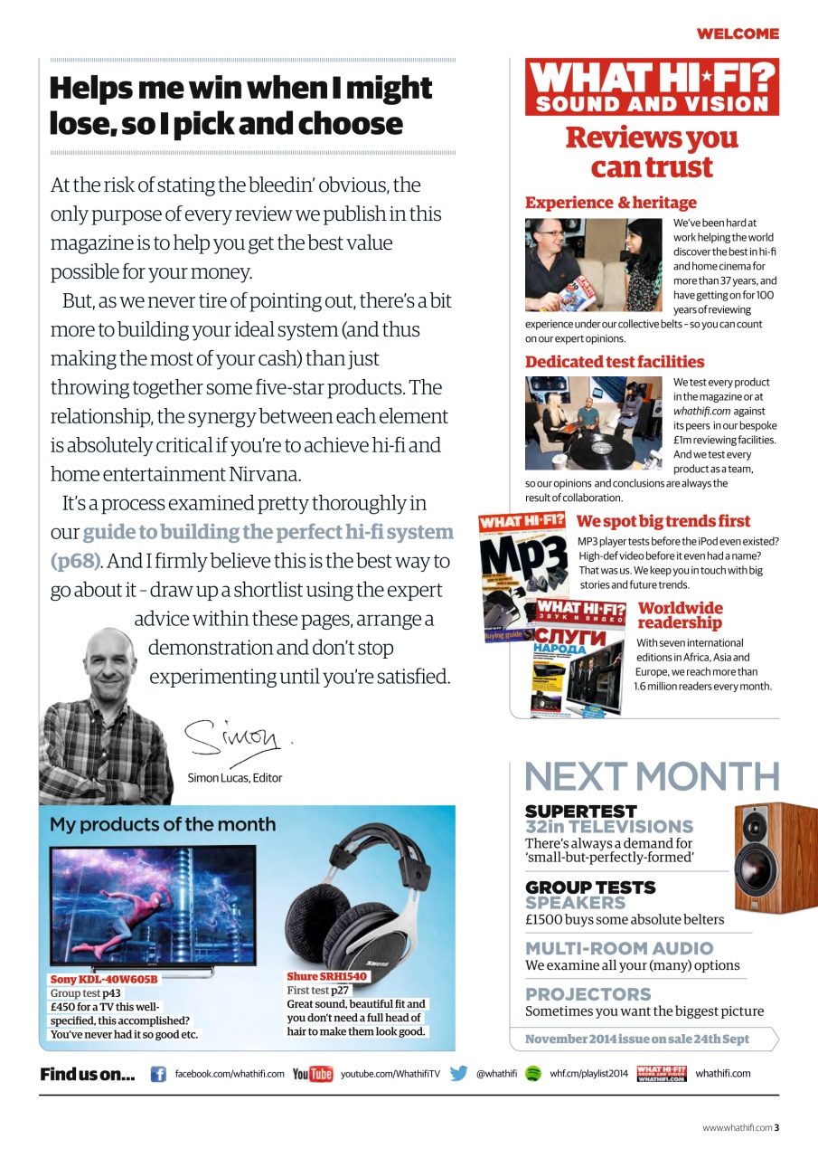 What HiFi Preview Pages