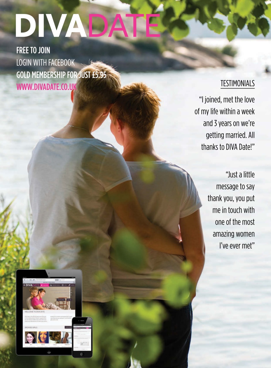 DIVA Magazine Preview Pages