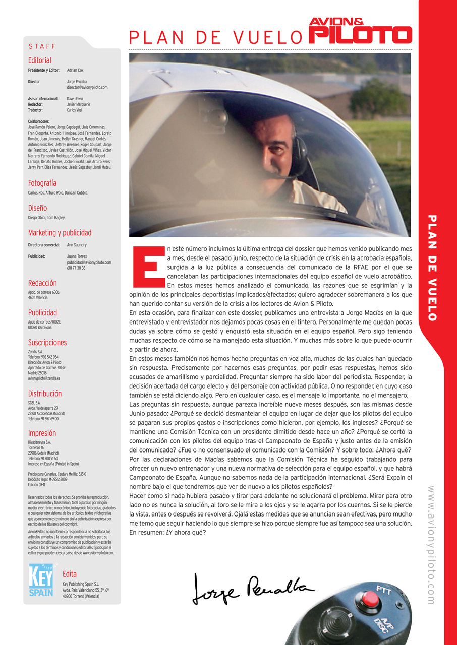 Revista Avion & Piloto Preview Pages