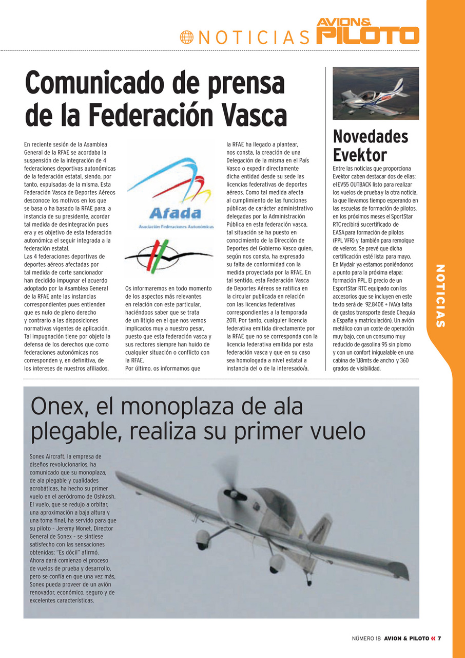 Revista Avion & Piloto Preview Pages