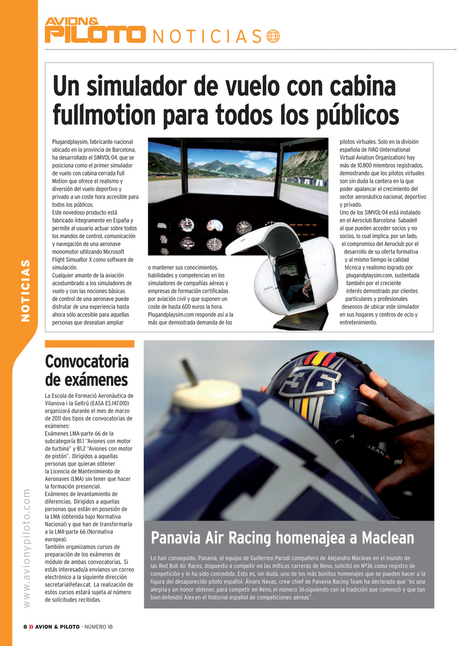 Revista Avion & Piloto Preview Pages