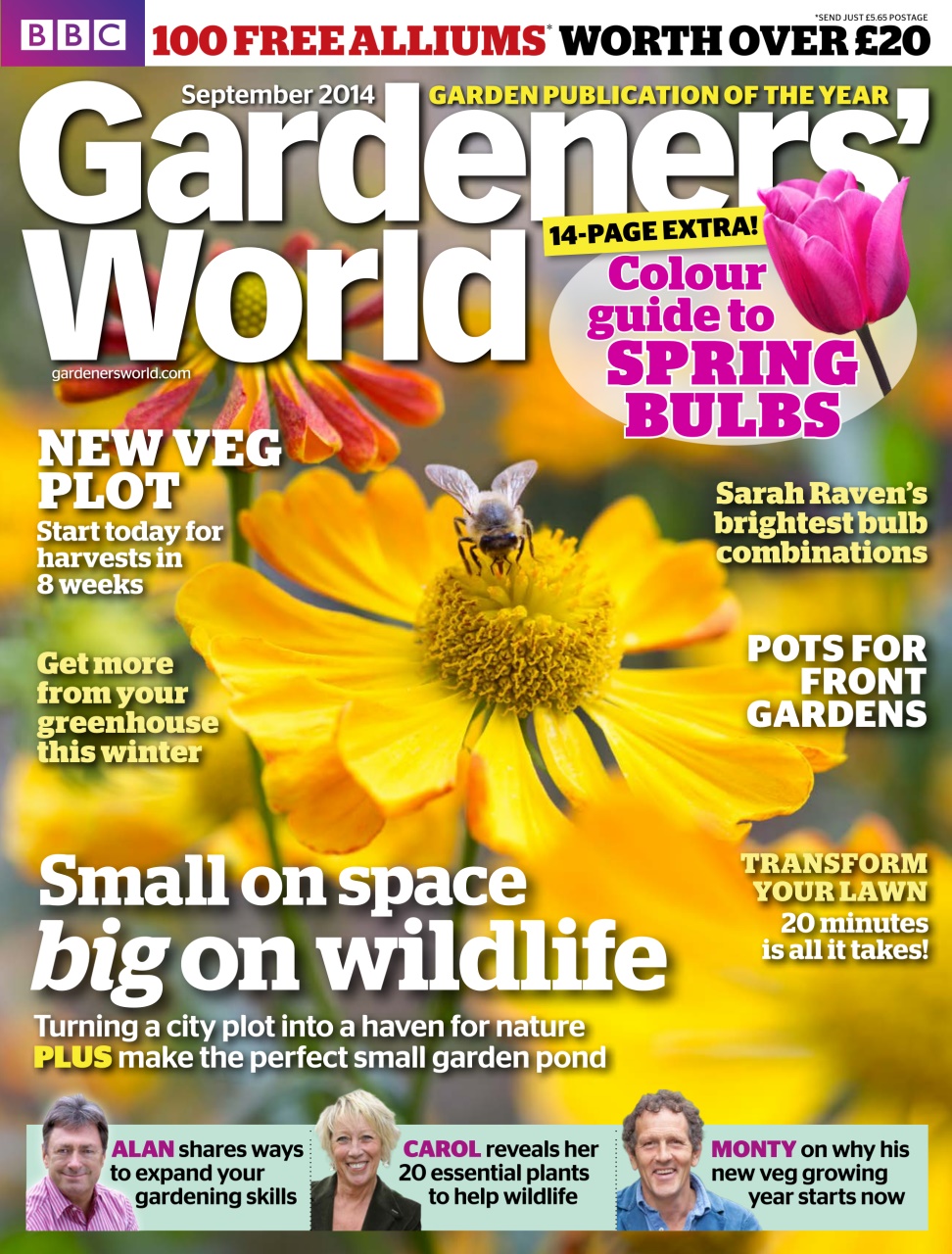 BBC Gardeners’ World Magazine Preview Pages