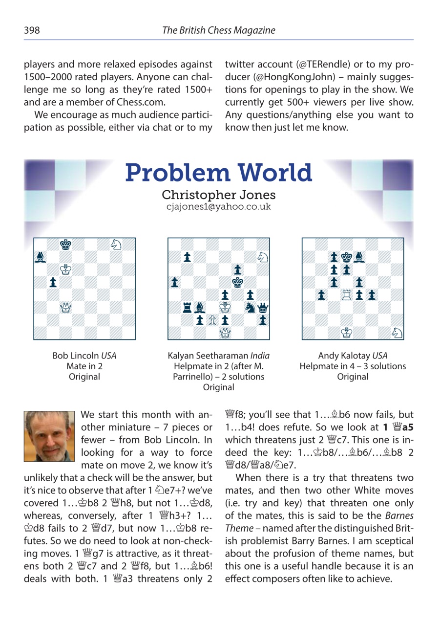 British Chess Magazine Preview Pages