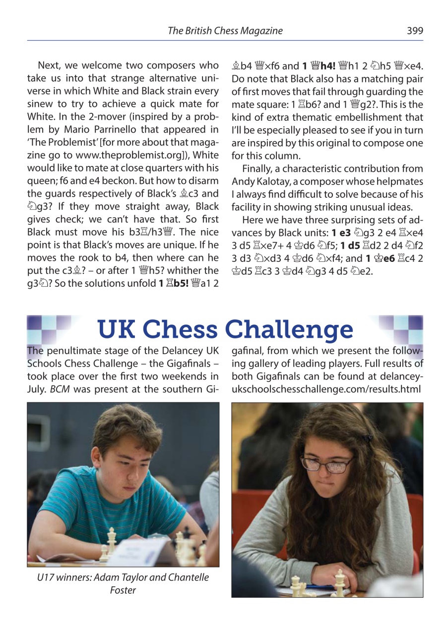 British Chess Magazine Preview Pages