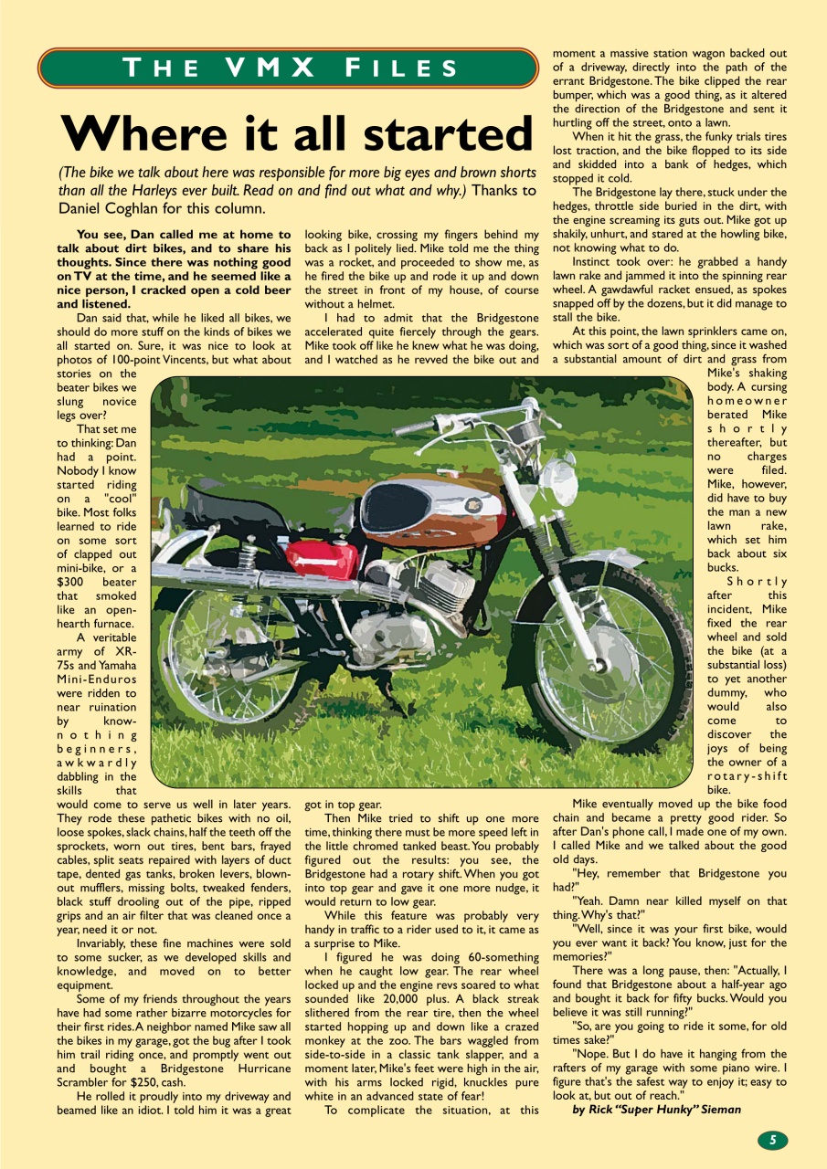 VMX Magazine Preview Pages
