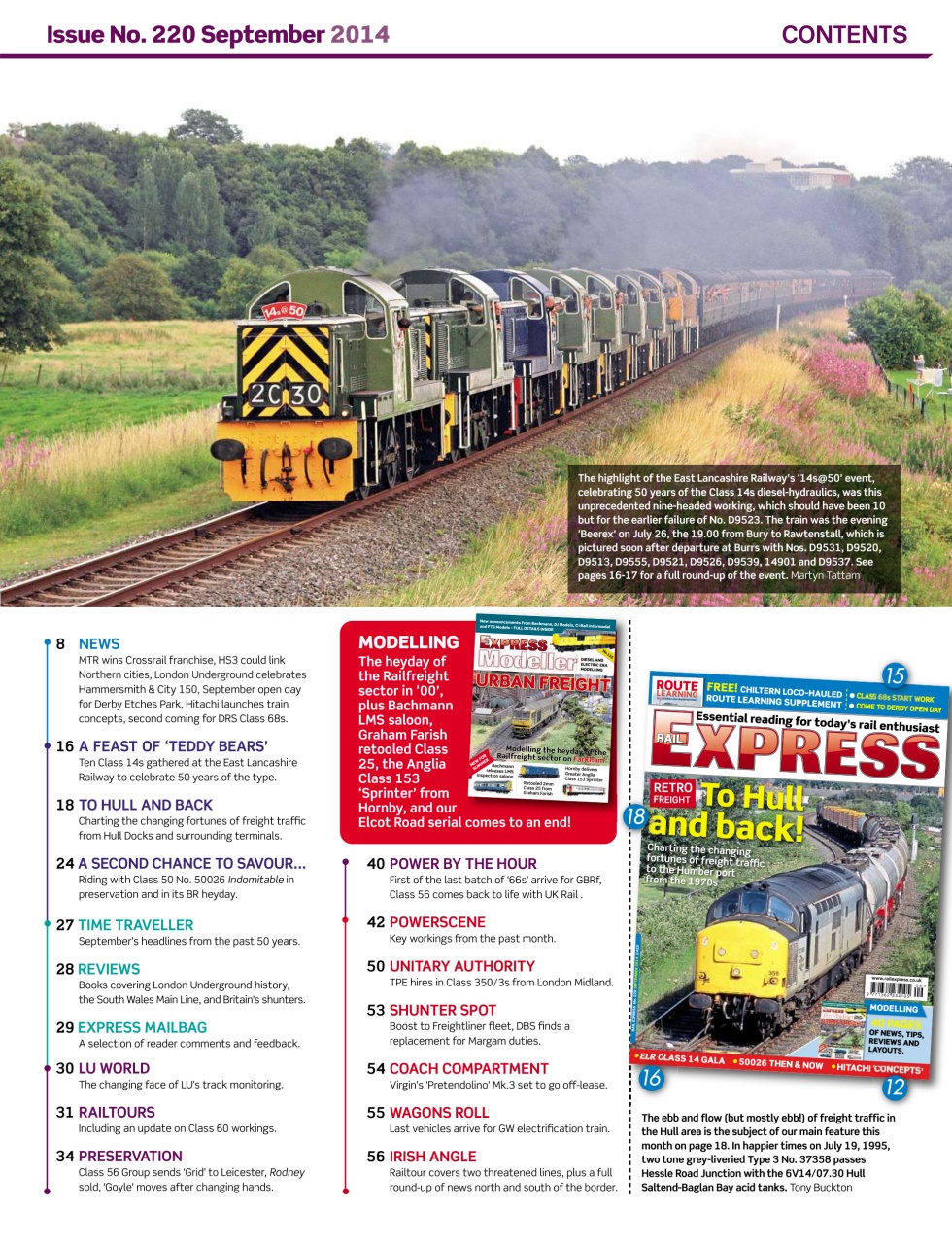 Rail Express Preview Pages