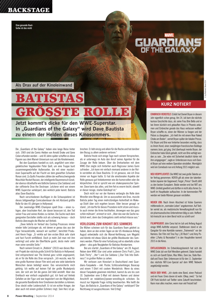 Power-Wrestling Preview Pages