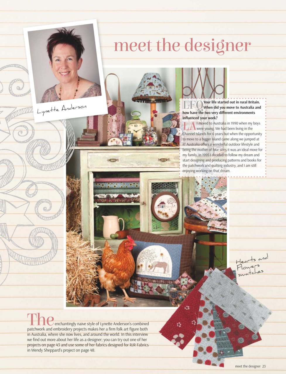 Popular Patchwork Magazine Preview Pages