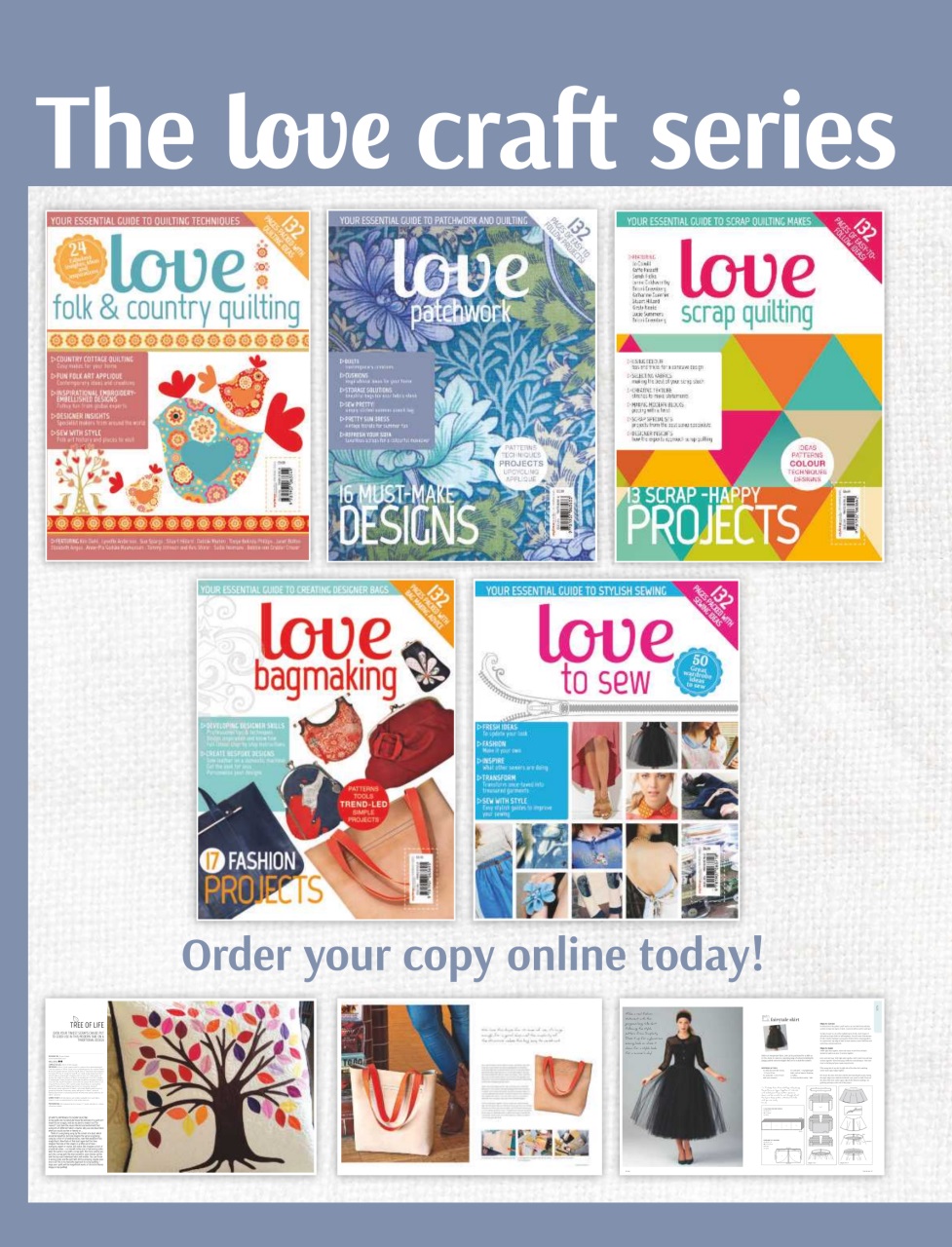 Popular Patchwork Magazine Preview Pages