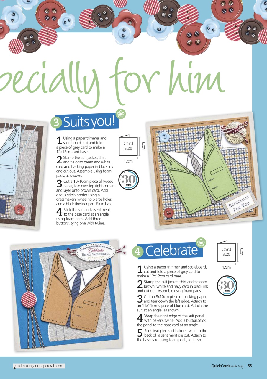 Quick Cards Made Easy Preview Pages