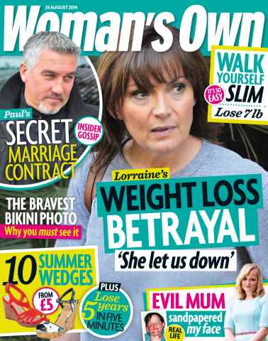Woman's Own issue 25-Aug-14