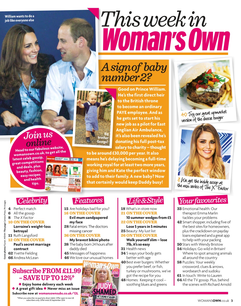 Woman's Own Preview Pages