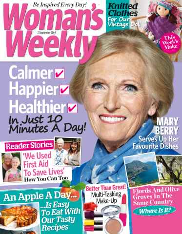 Woman's Weekly issue 2nd September 2014