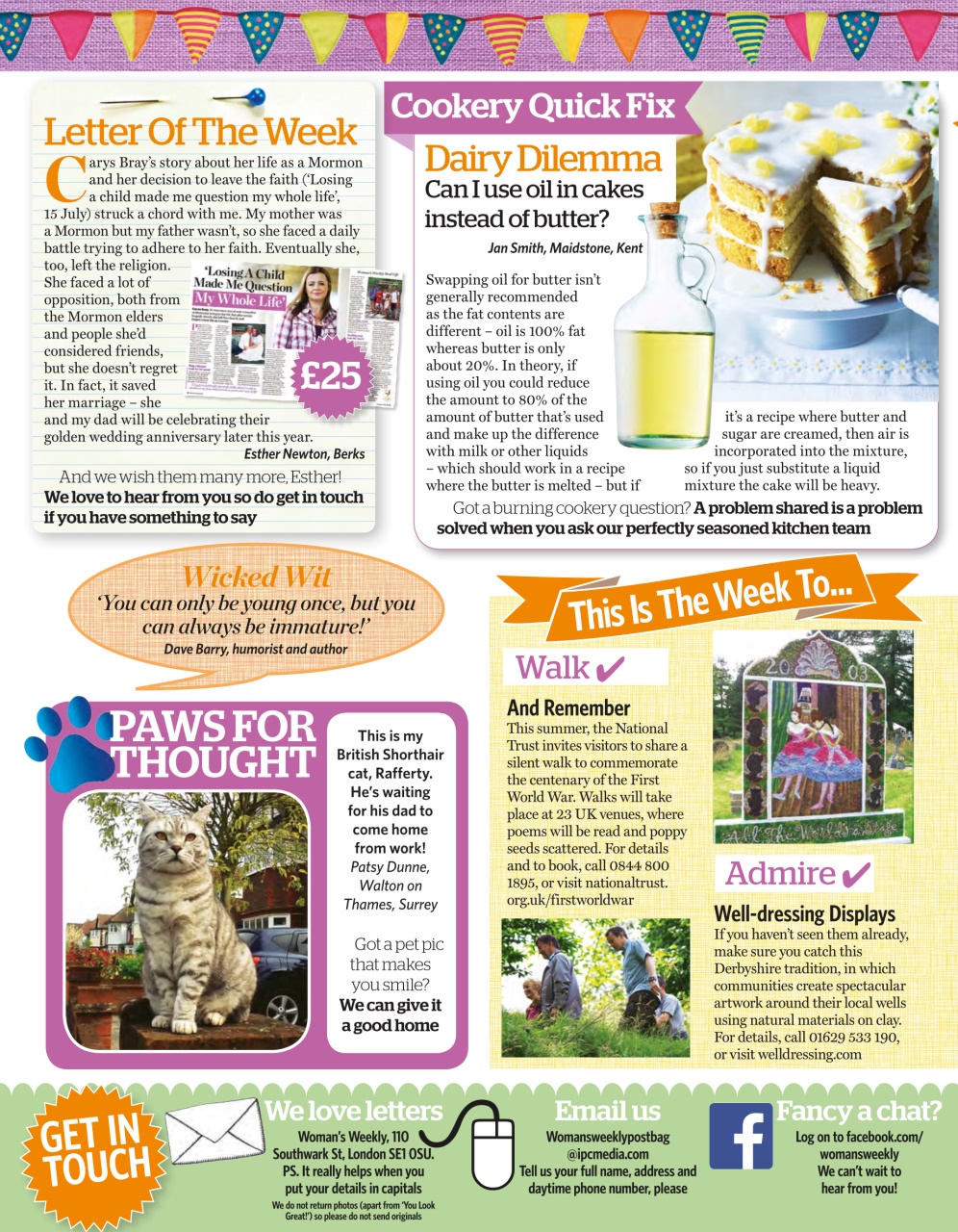 Woman's Weekly Preview Pages