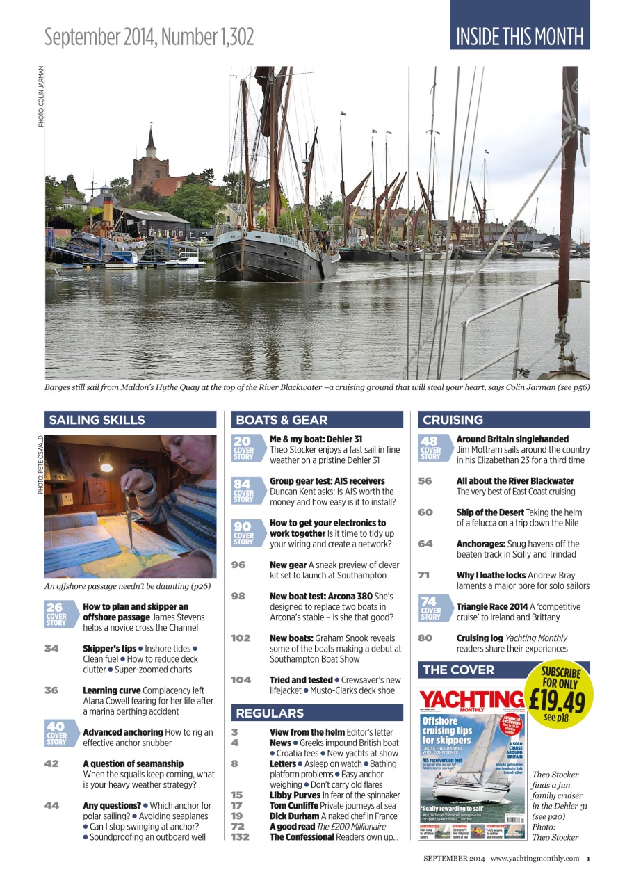 Yachting Monthly Preview Pages