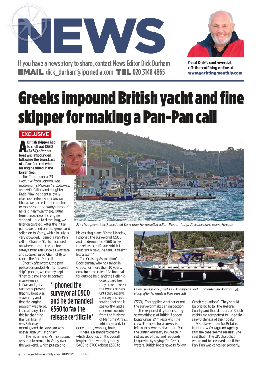 Yachting Monthly Preview Pages